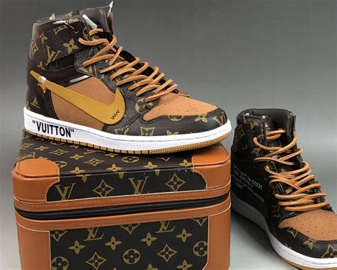 louis vuitton off white x nike air jordan 1|Louis Vuitton jordan 1 release.